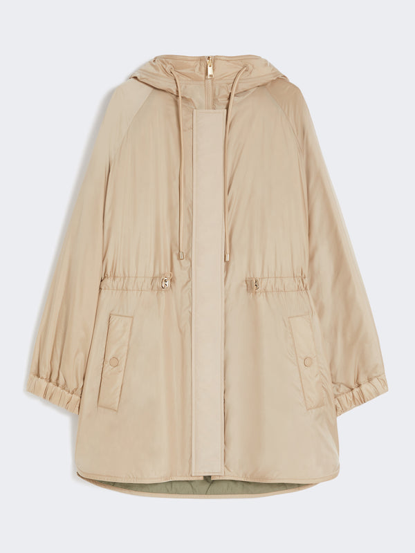 Weekend Alcamo Reversible Water-Repellent Canvas Parka Beige